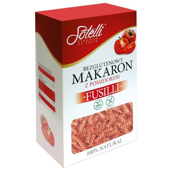 Sotelli Макароны Fusilli с томатом gluten free, 400 г