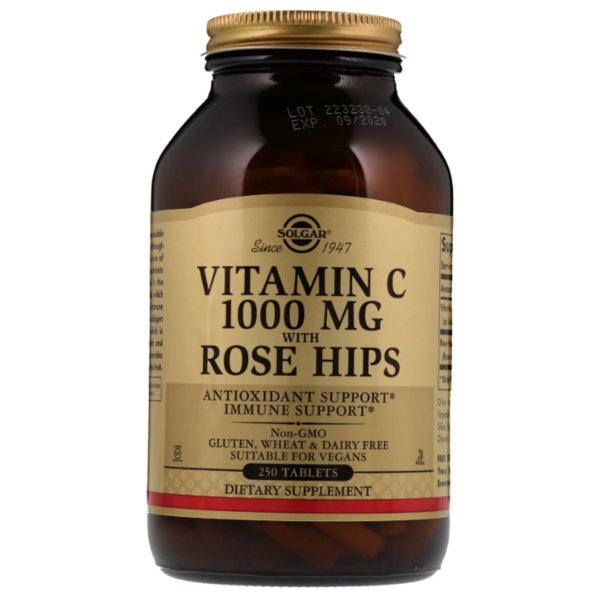 Vitamin C with Rose Hips 1000 мг таб. №250