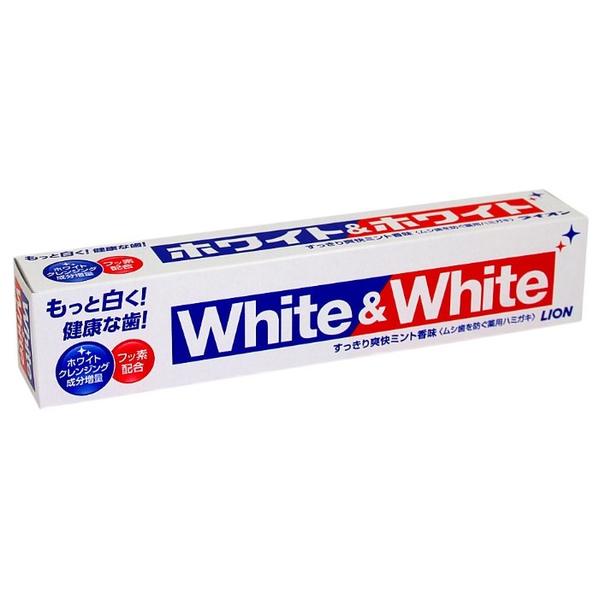 Зубная паста Lion White & White