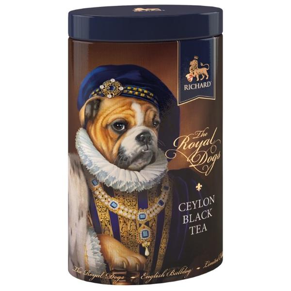 Чай черный Richard The royal dogs подарочный набор