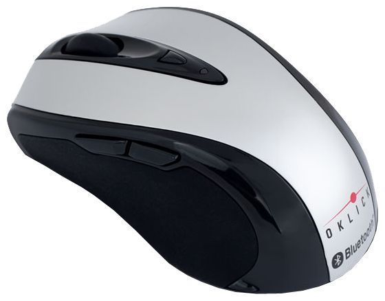 Oklick 406 S Bluetooth Laser Mouse Black-Silver Bluetooth