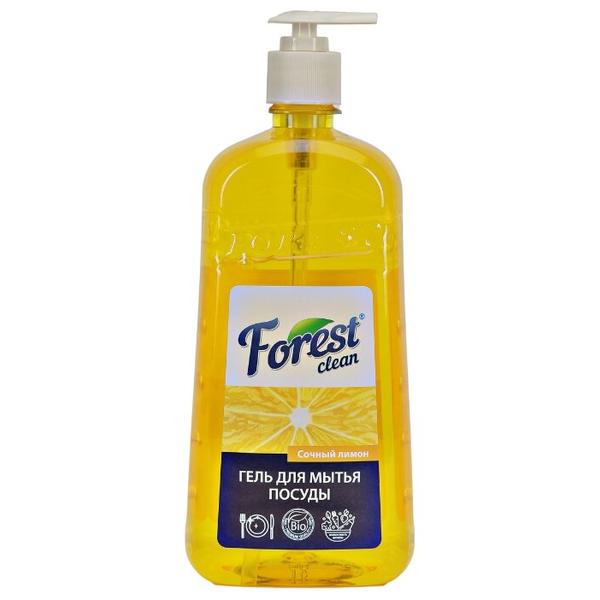 Forest Clean Гель для мытья посуды Сочный лимон с глицерином
