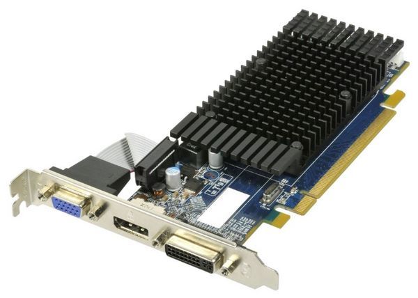 XFX Radeon HD 7570 650Mhz PCI-E 2.1 2048Mb 1800Mhz 128 bit DVI HDMI HDCP