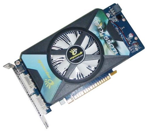 Manli GeForce GTX 550 Ti 900Mhz PCI-E 2.0 1024Mb 4100Mhz 192 bit 2xDVI Mini-HDMI HDCP