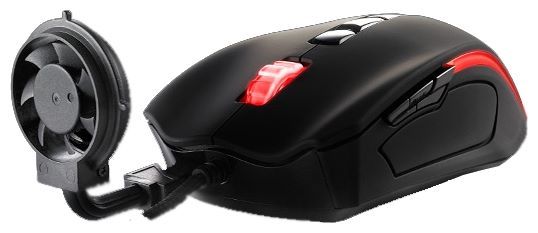 Tt eSPORTS by Thermaltake Gaming Mouse BLACK Element CYCLONE Black USB