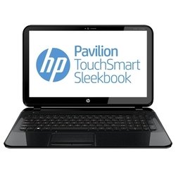 HP PAVILION TouchSmart Sleekbook 15-b123cl (Core i5 3337U 1800 Mhz/15.6"/1366x768/8Gb/1000Gb/DVD нет/Wi-Fi/Win 8 64)