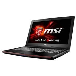 MSI GP62 6QF Leopard Pro (Intel Core i7 6700HQ 2600 MHz/15.6"/1920x1080/8Gb/1000Gb/DVD-RW/NVIDIA GeForce GTX 960M/Wi-Fi/Bluetooth/DOS)