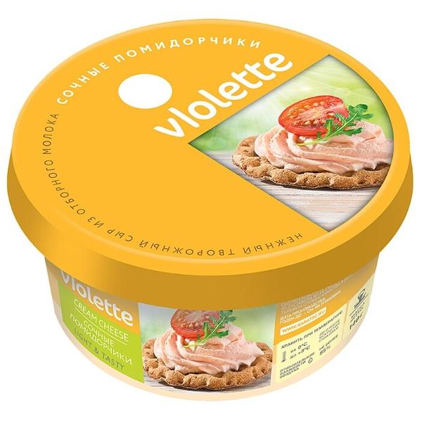 Сыр Violette творожный Сочные помидорчики 70%