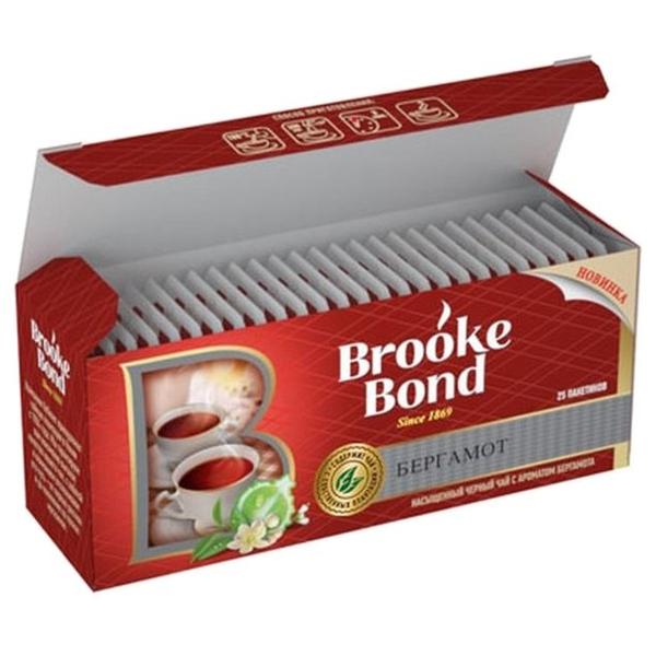Чай черный Brooke Bond Бергамот в пакетиках