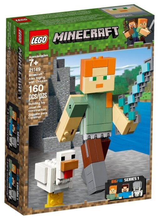 LEGO Minecraft 21149 Алекс с цыплёнком