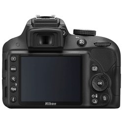 Nikon D3300 Kit (black 24.2Mpix 18-55VR II 3 1080p SD, Набор с объективом)