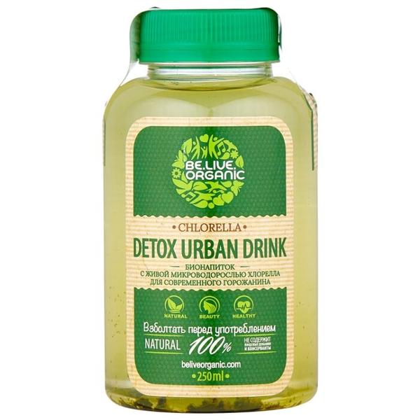 Напиток сокосодержащий Be.Live.Organic Органический бионапиток с живой микроводорослью хлорелла, без сахара