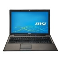 MSI CX61 2OD (Core i5 4210M 2600 Mhz/15.6"/1366x768/4Gb/500Gb/DVD-RW/NVIDIA GeForce GT 740M/Wi-Fi/Bluetooth/DOS)