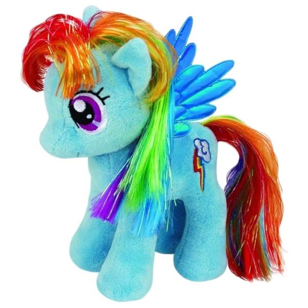 Мягкая игрушка TY Beanies Пони Rainbow Dash 20 см