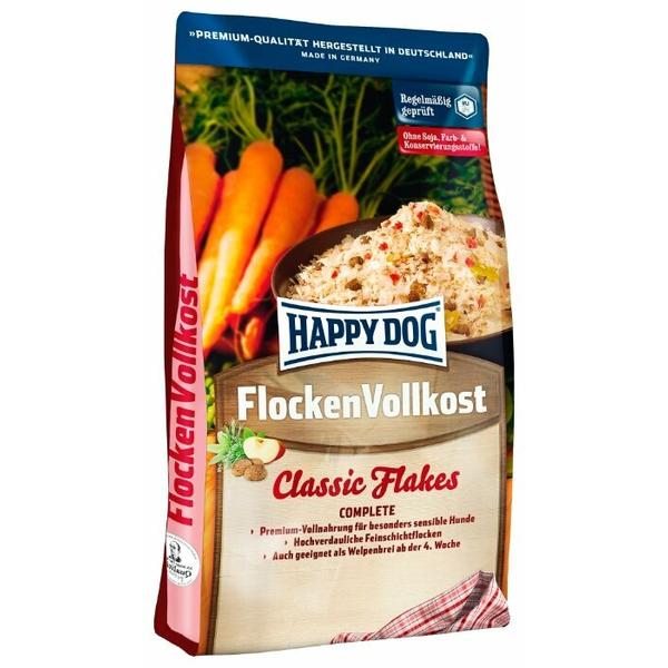 Корм для собак Happy Dog Flakes Flocken Vollkost