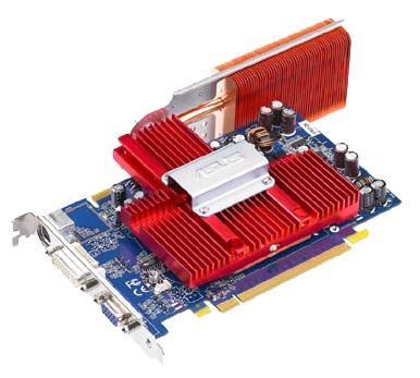 ASUS GeForce 6600 GT 500Mhz PCI-E 256Mb 1000Mhz 128 bit DVI TV YPrPb Silent