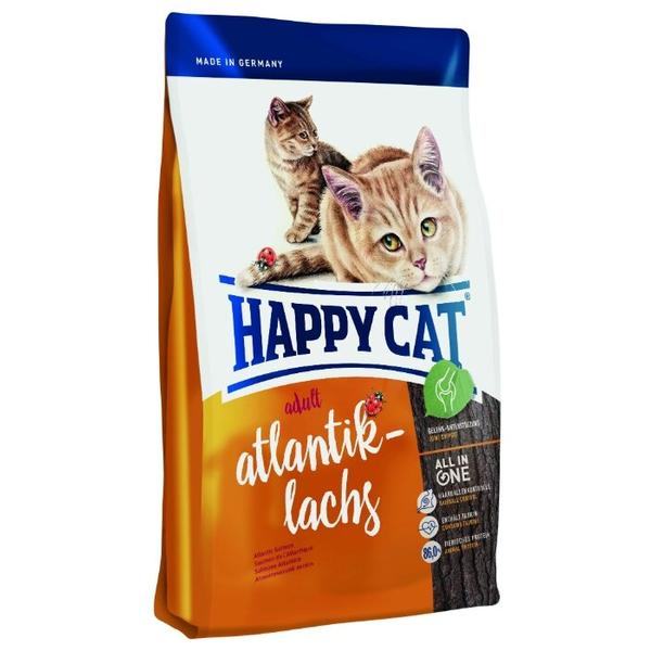 Корм для кошек Happy Cat Supreme для здоровья кожи и шерсти, с лососем
