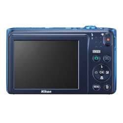 Nikon Coolpix S3700 (синий с рисунком)