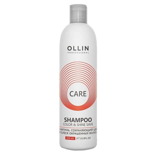 OLLIN Professional шампунь Care Color&Shine Save сохраняющий цвет и блеск окрашенных волос