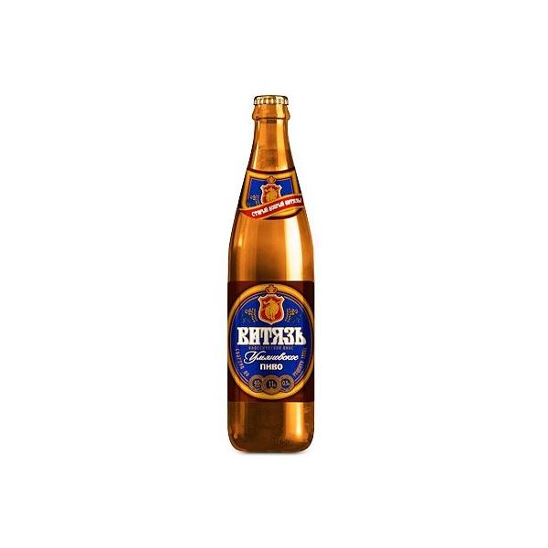 Пиво светлое Трехсосенское Витязь Ульяновское 0.5 л