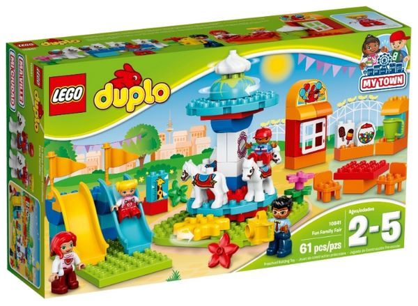 LEGO Duplo 10841 Семейный парк аттракционов