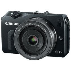 Canon EOS M Kit (black 18Mpx 18-55 3 1080p SD Li-Ion, Набор с объективом)