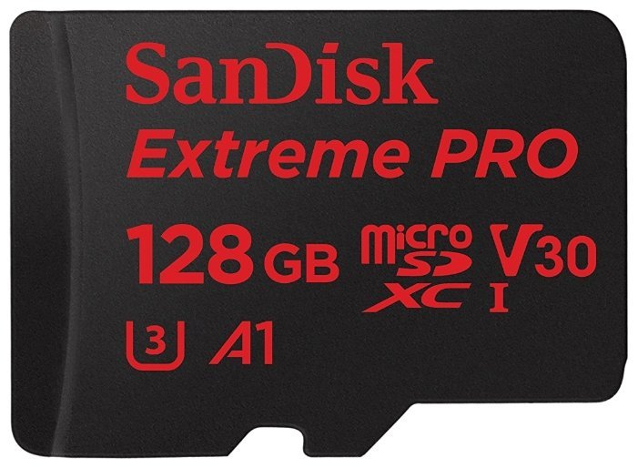 SanDisk Extreme Pro microSDXC Class 10 UHS Class 3 V30 A1 100MB/s + SD adapter