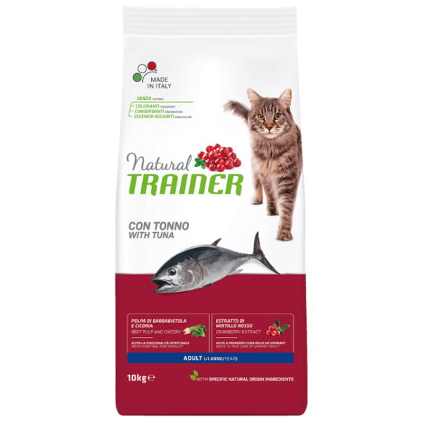 Корм для кошек TRAINER Natural Adult cat Tuna dry