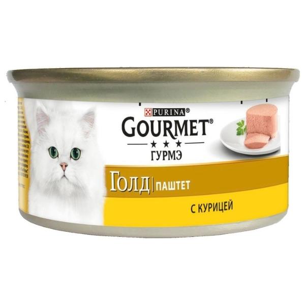 Корм для кошек Gourmet Голд с курицей 85 г (паштет)