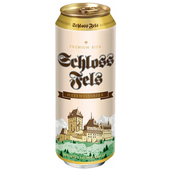 Пиво светлое Schloss Fels Hefeweizen 0,5 л
