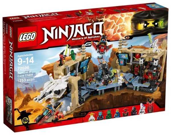 LEGO Ninjago 70596 Пещерный хаос Самурая Икс