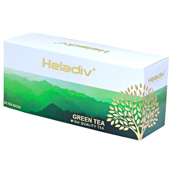 Чай зеленый Heladiv в пакетиках