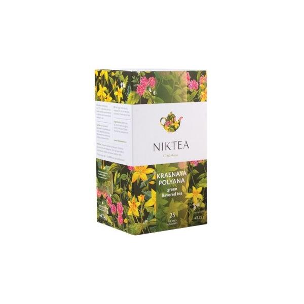 Чай зеленый Niktea Krasnaya polyana в пакетиках
