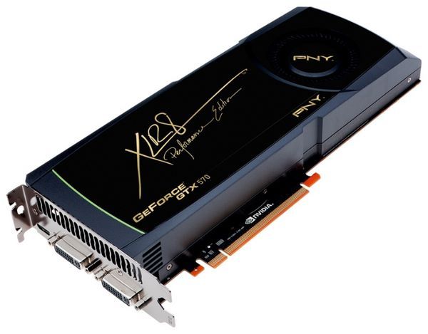 PNY GeForce GTX 570 732Mhz PCI-E 2.0 1280Mb 3800Mhz 320 bit 2xDVI Mini-HDMI HDCP