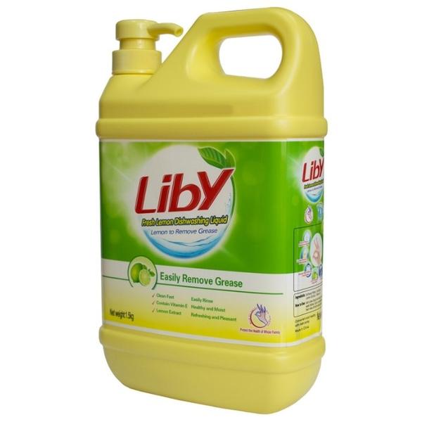 Liby Средство для мытья посуды Зеленый лимон