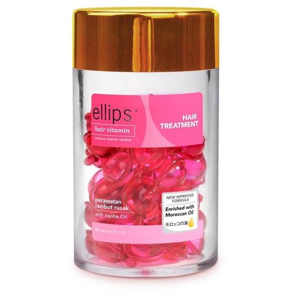 Ellips Hair Vitamin Витамины (масло) Hair Treatment для сильно поврежденных волос, (банка)