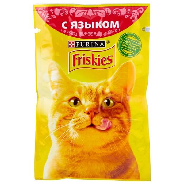 Корм для кошек Friskies с языком 85 г (кусочки в соусе)