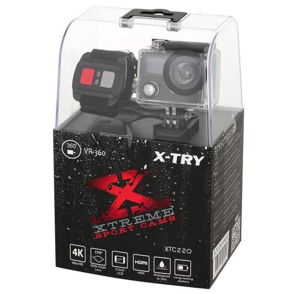 Экшн-камера X-TRY XTC220 UltraHD + Remote