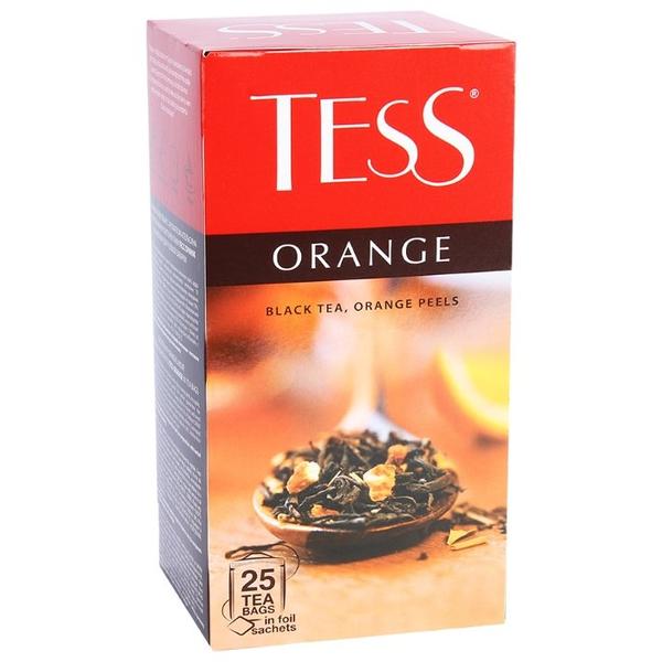 Чай черный Tess Orange в пакетиках