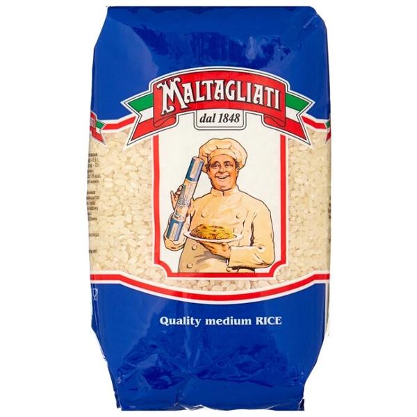 Рис Maltagliati шлифованный круглозерный 900 г