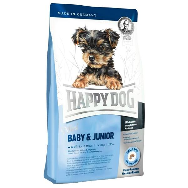 Корм для щенков Happy Dog Mini для здоровья костей и суставов (для мелких пород)