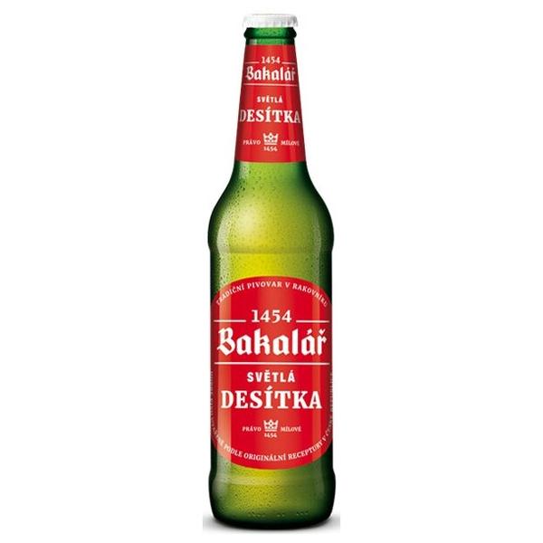 Пиво светлое Bakalar Svetla Desitka, 0.5 л
