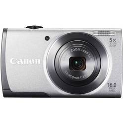 Canon PowerShot A3500 IS (silver 16Mpix Zoom5x 3 720p SDHC CCD IS el TouLCD WiFi NB-11L)