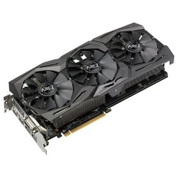 ASUS Radeon RX 580 1411MHz PCI-E 3.0 8192MB 8000MHz 256 bit DVI 2xHDMI HDCP Arez Strix Top Gaming