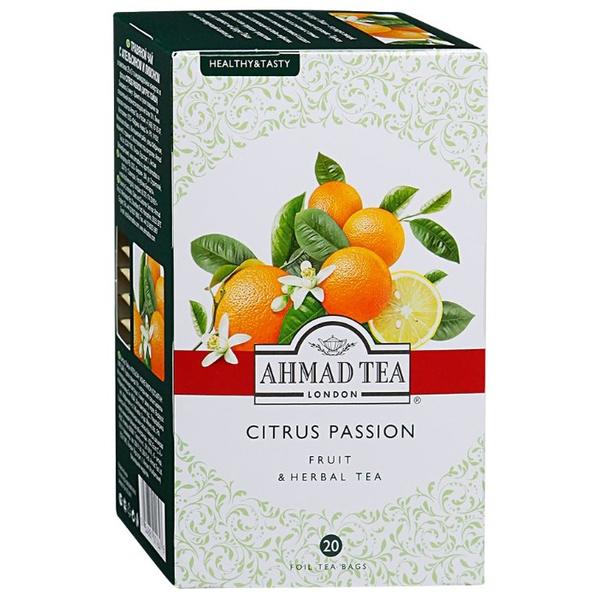 Чай фруктовый Ahmad tea Healthy&Tasty Citrus passion в пакетиках