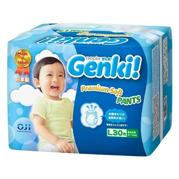 Genki трусики Premium Soft L (9-14 кг) 30 шт.
