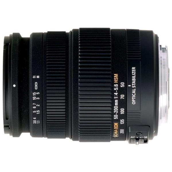 Объектив Sigma AF 50-200mm f/4-5.6 DC OS HSM Canon EF-S