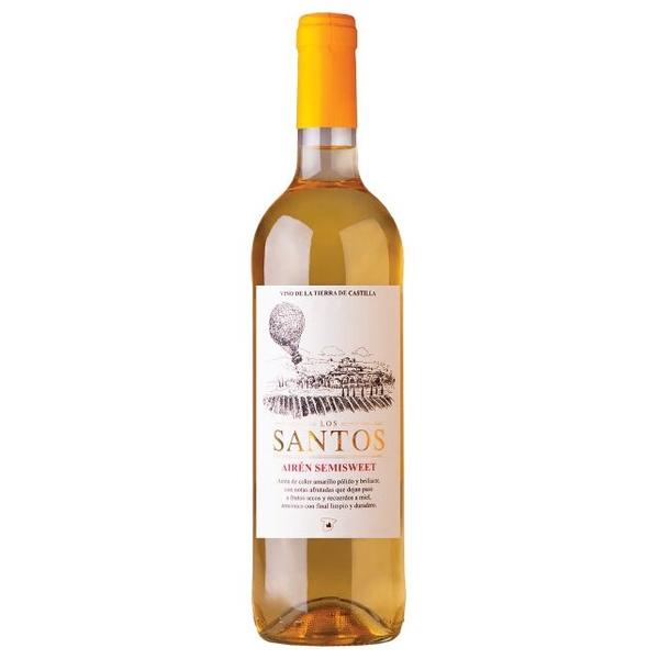 Вино Los Santos Airen Semisweet 0.75 л