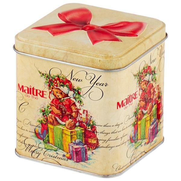 Чай черый Maitre Новогодний мишка, подарочная упаковка