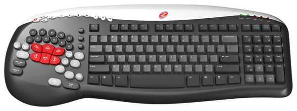 Zboard MERC Gaming Keyboard ZXP-1000 Black-Silver USB